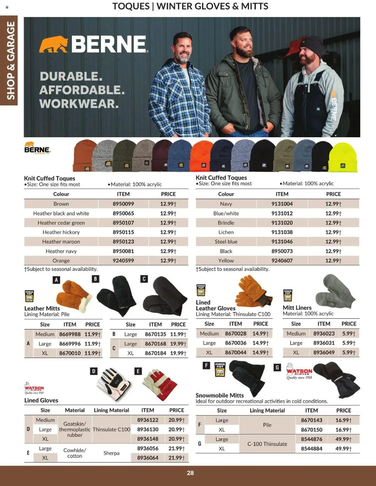 Princess Auto flyer valid from 16.04.2025 | Page: 30 | Products: Gloves