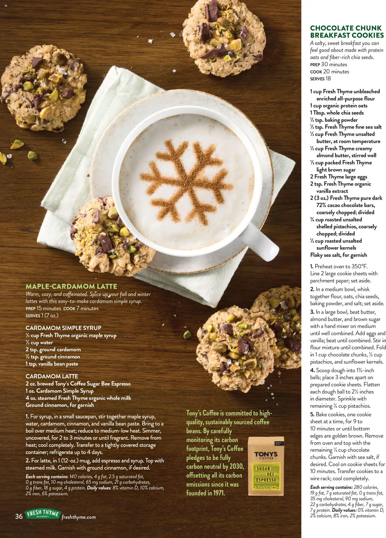 Fresh Thyme Magazine Holiday 2025 - valid from 15.11.2025 | Page: 38 | Products: Water, Sugar, Oven, Mixer