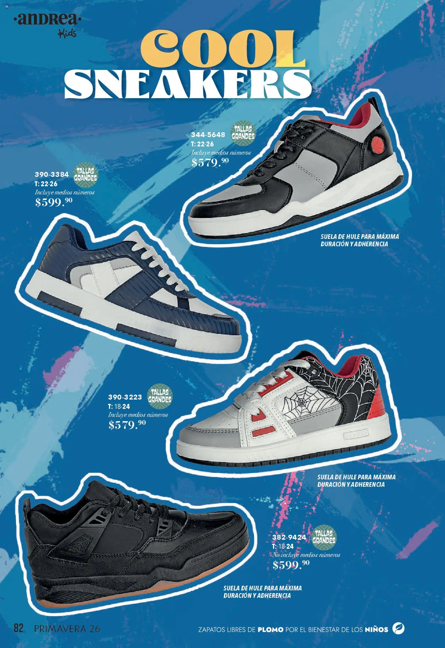 Nuevas ofertas de Andrea válidas en toda la República Mexicana desde el 22.03.2026. ¡Encuentra las mejores ofertas en Andrea catálogo Lo más top! | Página: 82 | Productos: Zapatos