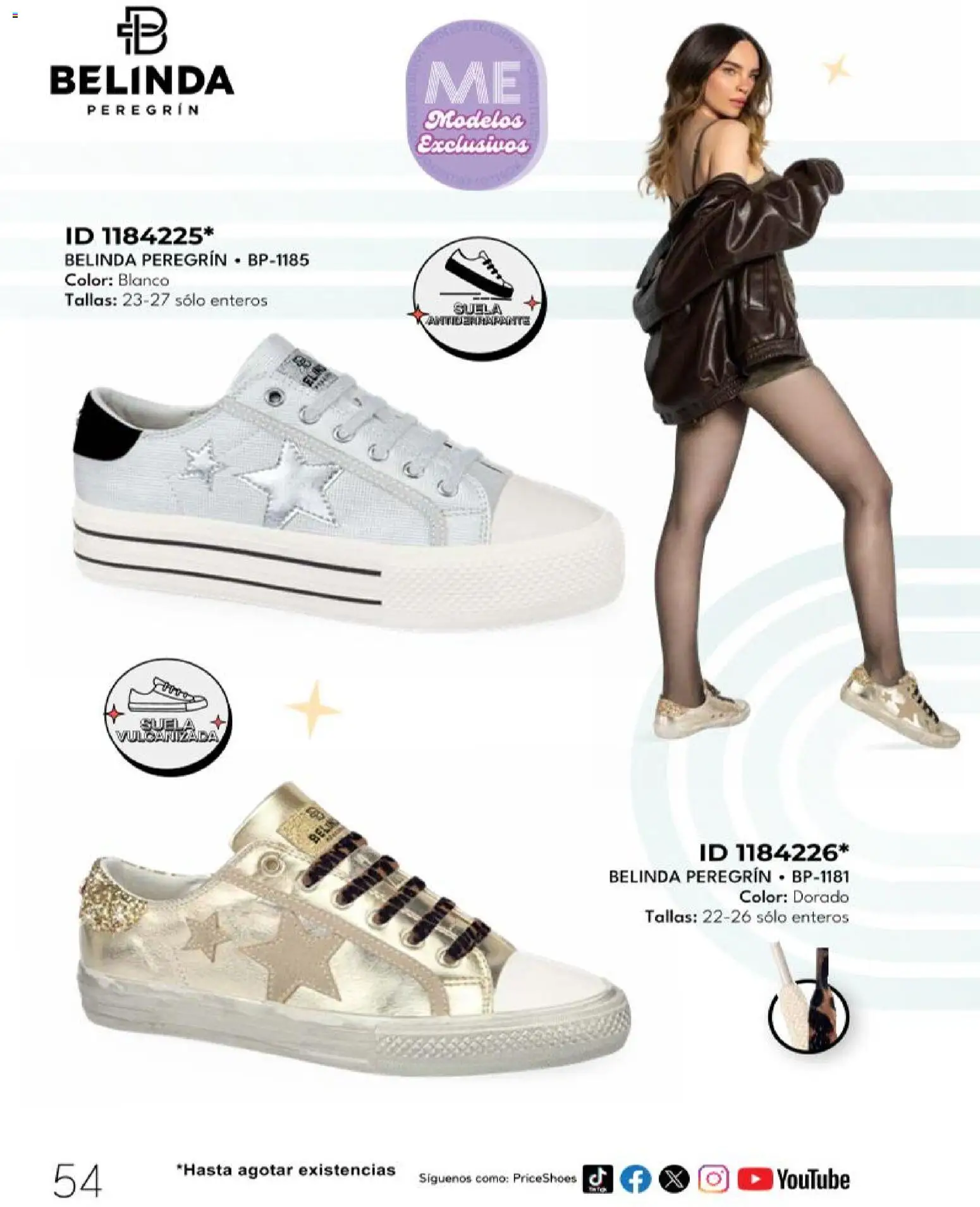 Nuevas ofertas de Price Shoes válidas en toda la República Mexicana desde el 08.12.2025. ¡Encuentra las mejores ofertas en Price Shoes catálogo Belinda! | Página: 54