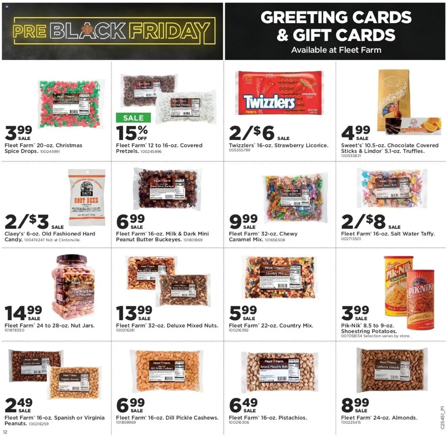 Mills Fleet Farm Weekly Ad - valid from 06.11.2025 | Page: 12 | Products: Milk, Beer, Water, Dill