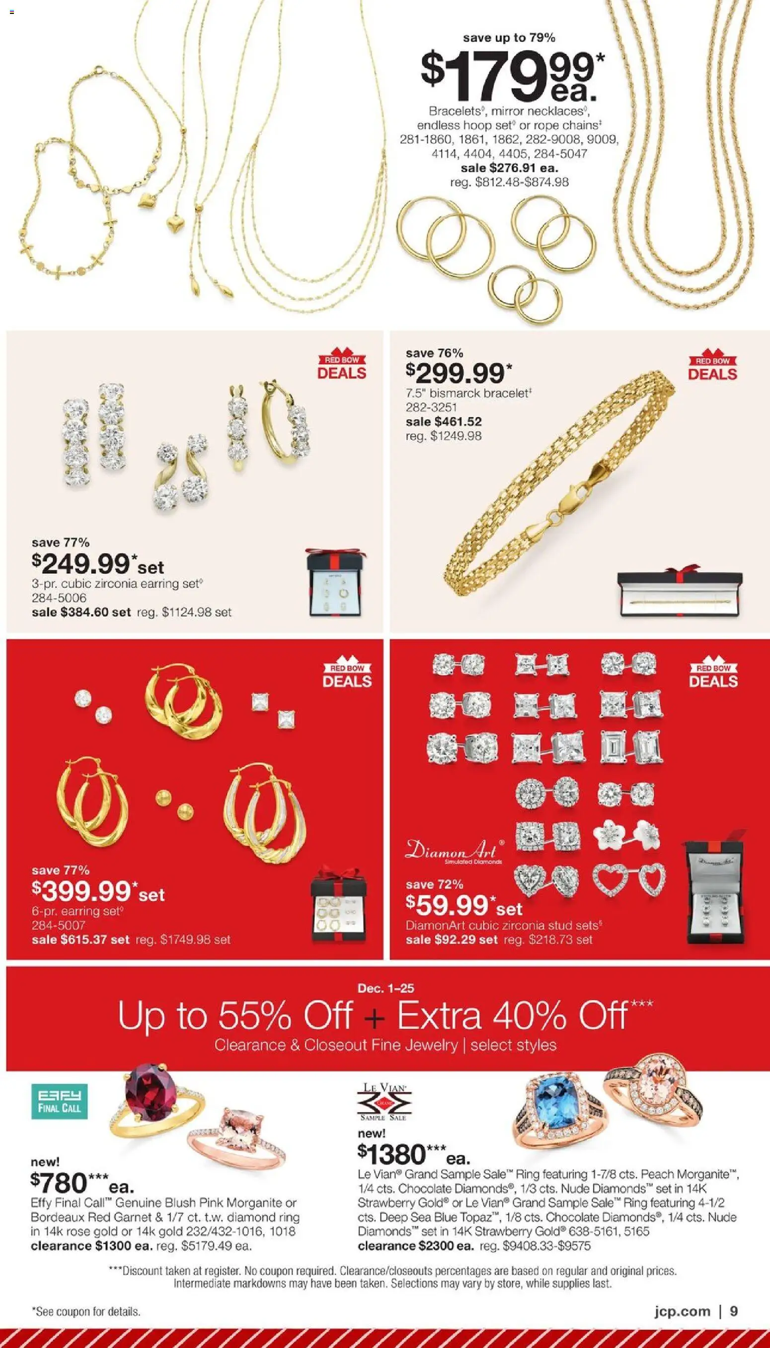 JCPenney Holiday Jewelry Sale - valid from 01.12.2025 | Page: 8