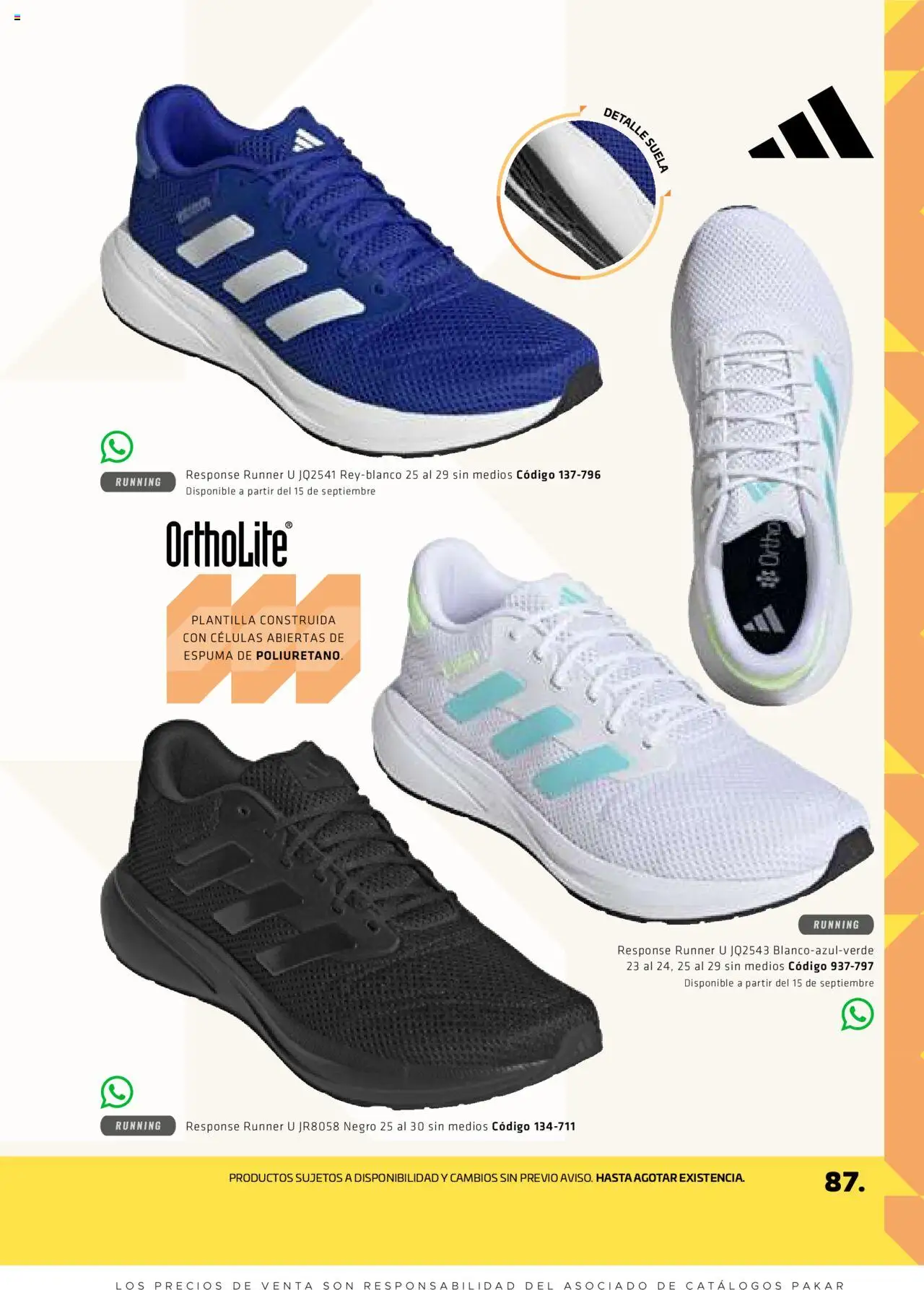 Nuevas ofertas de SC Pakar válidas en toda la República Mexicana desde el 29.08.2025. ¡Encuentra las mejores ofertas en SC Pakar - Catálogo Otoño Men Tomo 1! | Página: 87 | Productos: Espuma