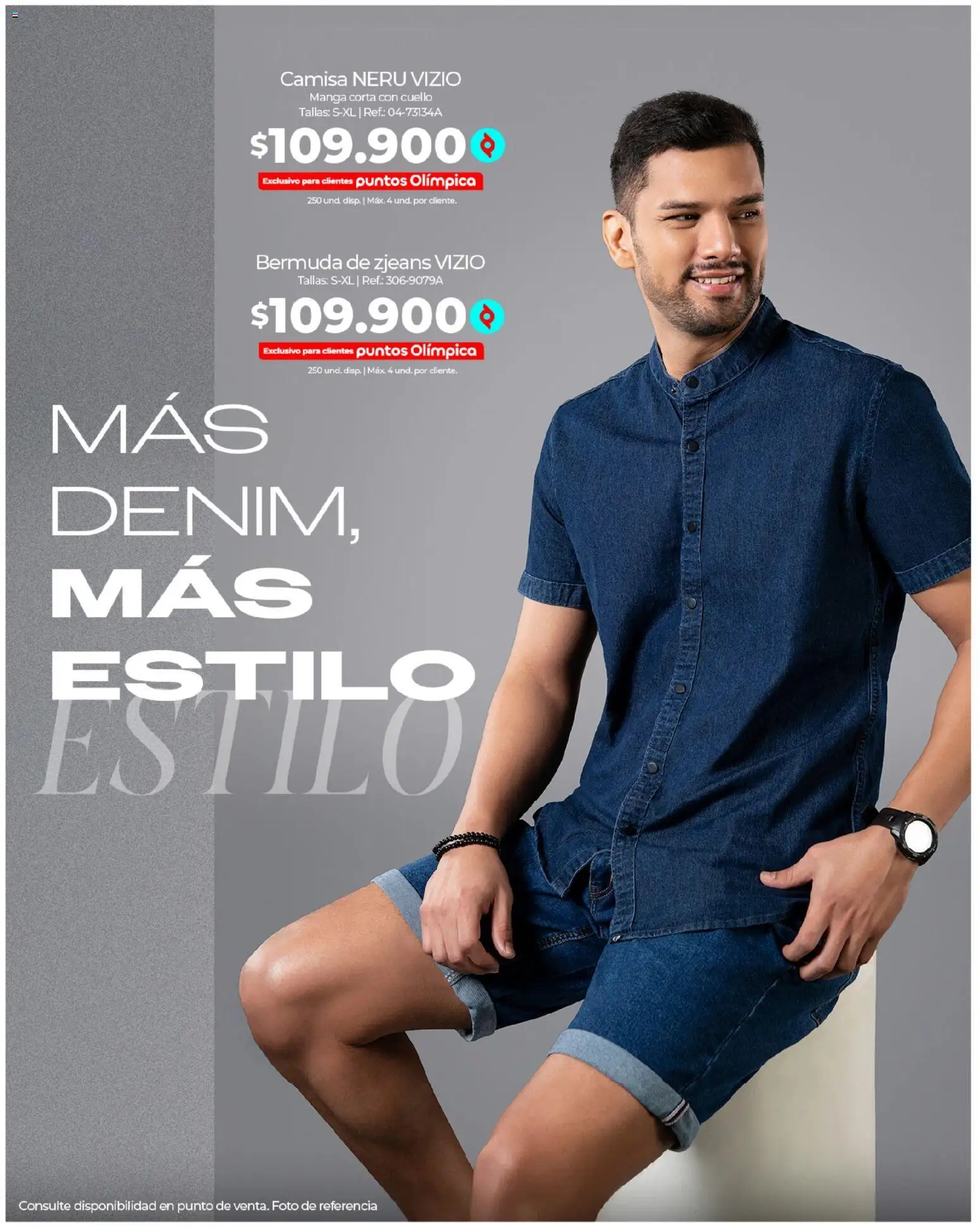 Olímpica revista - valida desde el 14.11.2025 | Página: 8 | Productos: Bermuda, Cuello, Camisa