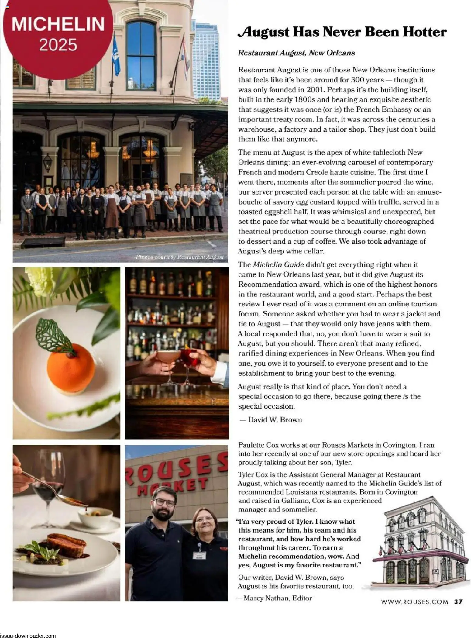 Rouses Magazine Spring 2026 - valid from 06.04.2026 | Page: 39 | Products: Table, Jacket, Suit, Jeans