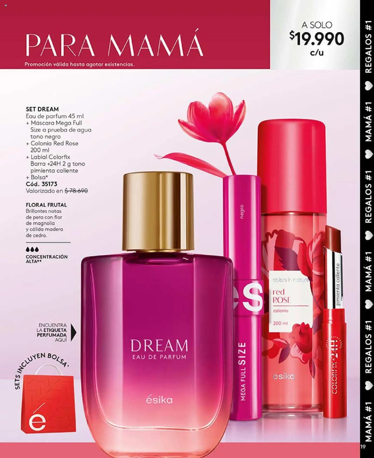 Catálogo Ésika Campaña 7 │ válido desde el 18.04.2026 | Página: 19 | Productos: Pimienta, Agua, Labial, Pera