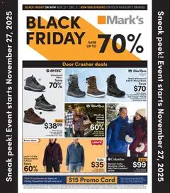 Preview of Mark's - Black Friday  from shop Mark's valid from 27.11.2025