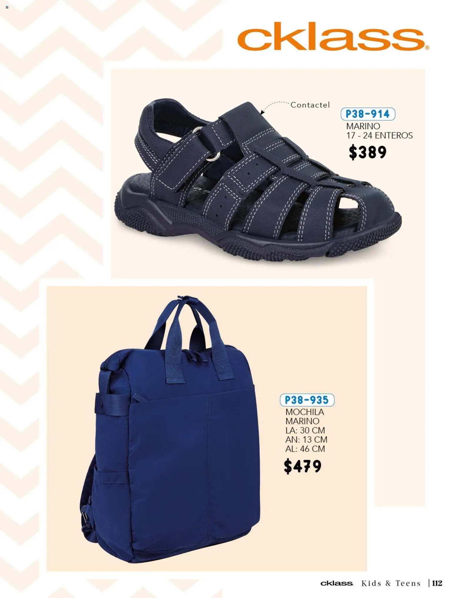 Nuevas ofertas de Cklass válidas en toda la República Mexicana desde el 26.03.2026. ¡Encuentra las mejores ofertas en Cklass catálogo Especial Día del Niño! | Página: 29 | Productos: Mochila