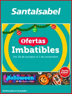 Santa Isabel ofertas  válido desde el 28.10.2025