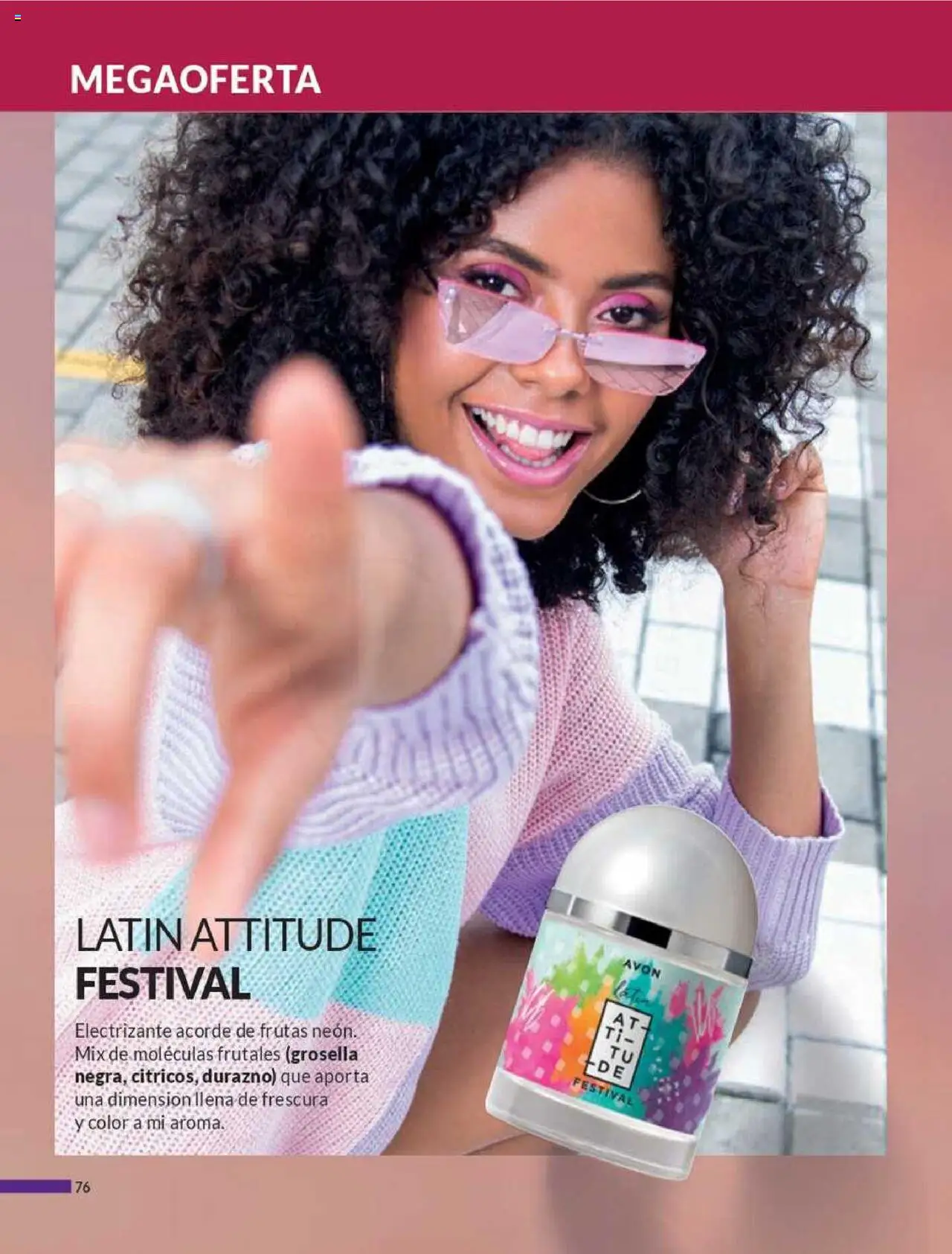 Avon revista - valida desde el 13.07.2025 | Página: 76 | Productos: Durazno