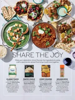 Preview of Woolworths Fresh Ideas Magazine - valid from 01.10.2025 | Page: 57 | Products: Curry, Chicken, Cream, Garlic