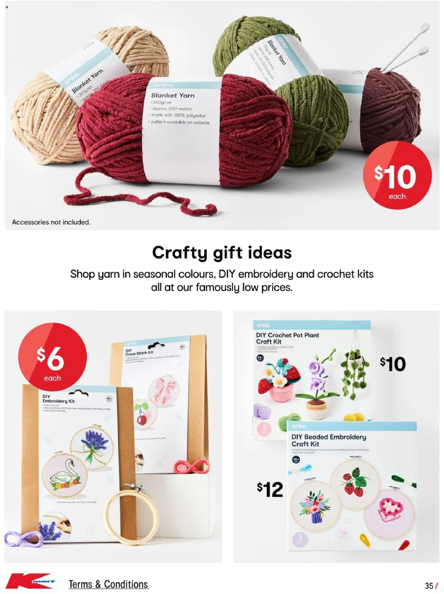 Kmart catalogue - valid from 16.04.2026 | Page: 35 | Products: Pot, Kits, Accessories, Blanket