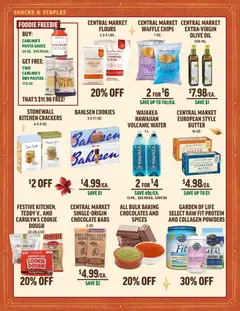 Preview of Central Market weekly ads valid from 05.11.2025 | Page: 3 | Products: Butter, Cookies, Salt, Garlic