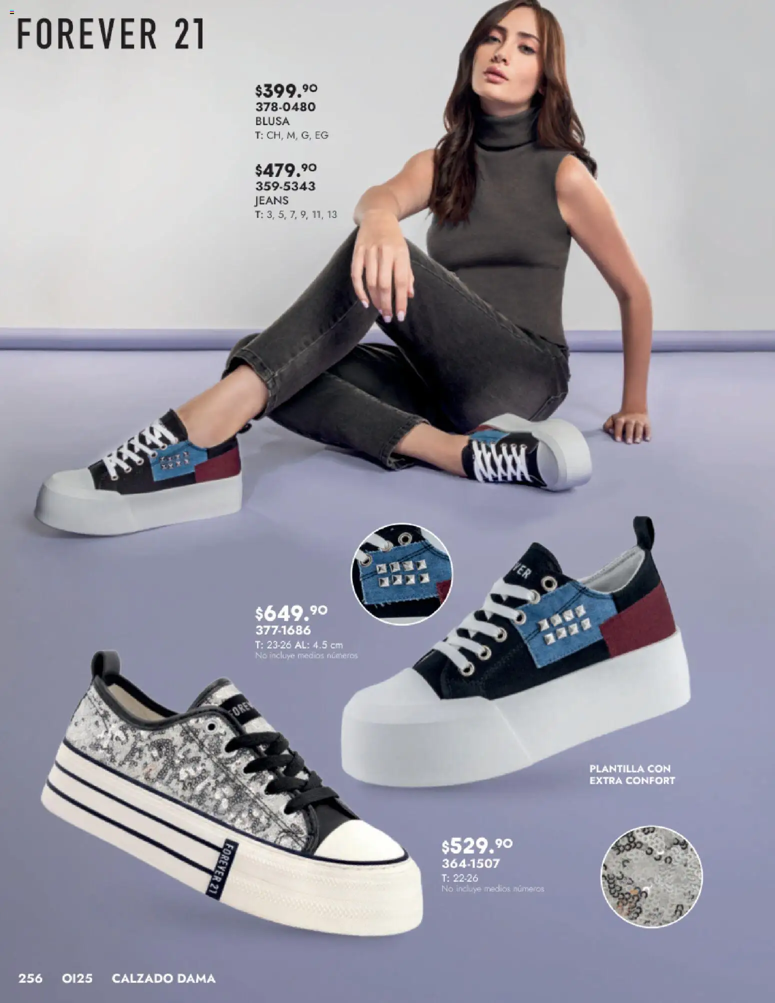 Nuevas ofertas de Andrea válidas en toda la República Mexicana desde el 24.08.2025. ¡Encuentra las mejores ofertas en Andrea - Catálogo Calzado Dama! | Página: 256 | Productos: Blusa