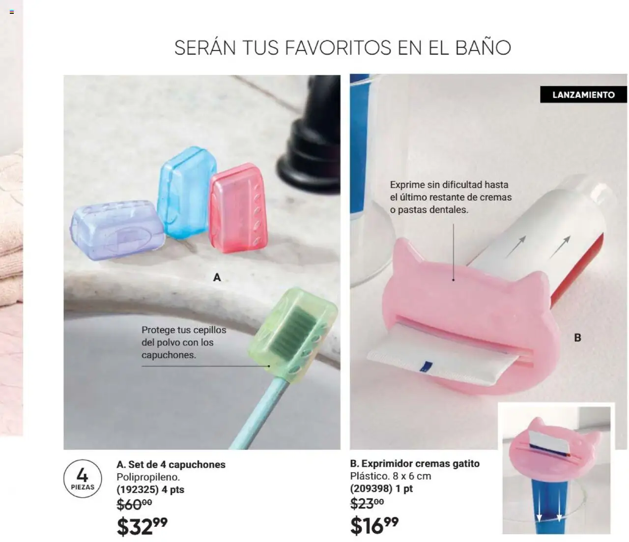 Nuevas ofertas de AVON válidas en toda la República Mexicana desde el 09.10.2025. ¡Encuentra las mejores ofertas en AVON - Casa & Estilo 16 2025! | Página: 105 | Productos: Exprimidor, Baño, Polvo