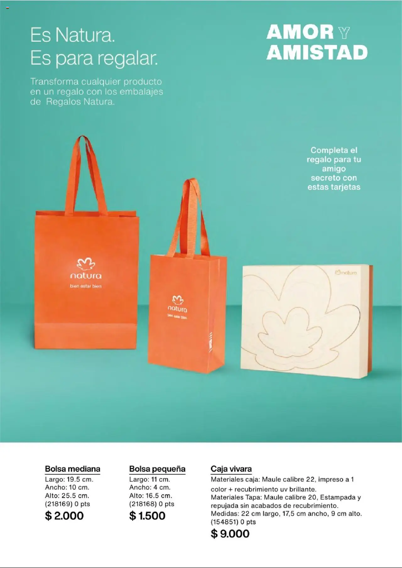 Natura revista - valida desde el 14.08.2025 | Página: 45 | Productos: Bolsa, Caja