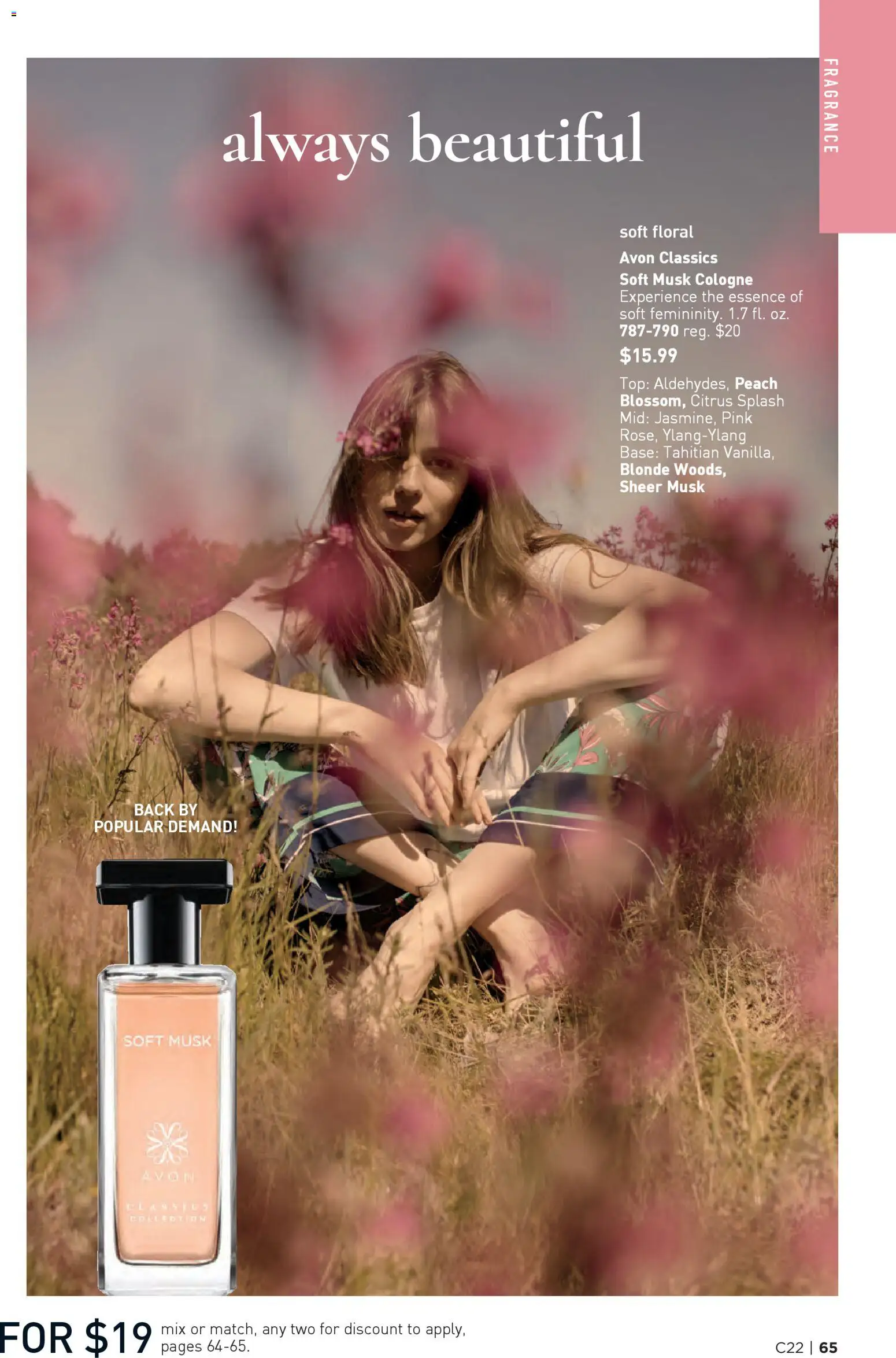 Avon Brochure - valid from 22.10.2025 | Page: 65 | Products: Fragrance, Peach