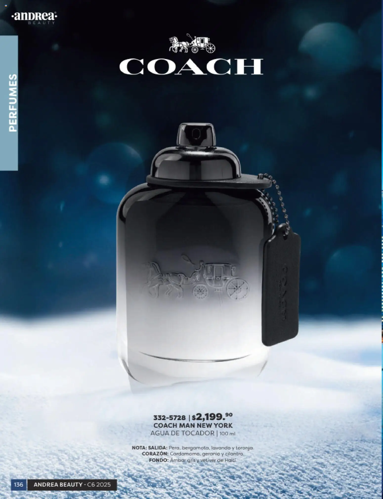 Nuevas ofertas de Andrea válidas en toda la República Mexicana desde el 31.10.2025. ¡Encuentra las mejores ofertas en Andrea catálogo Beauty! | Página: 136 | Productos: Agua, Toronja