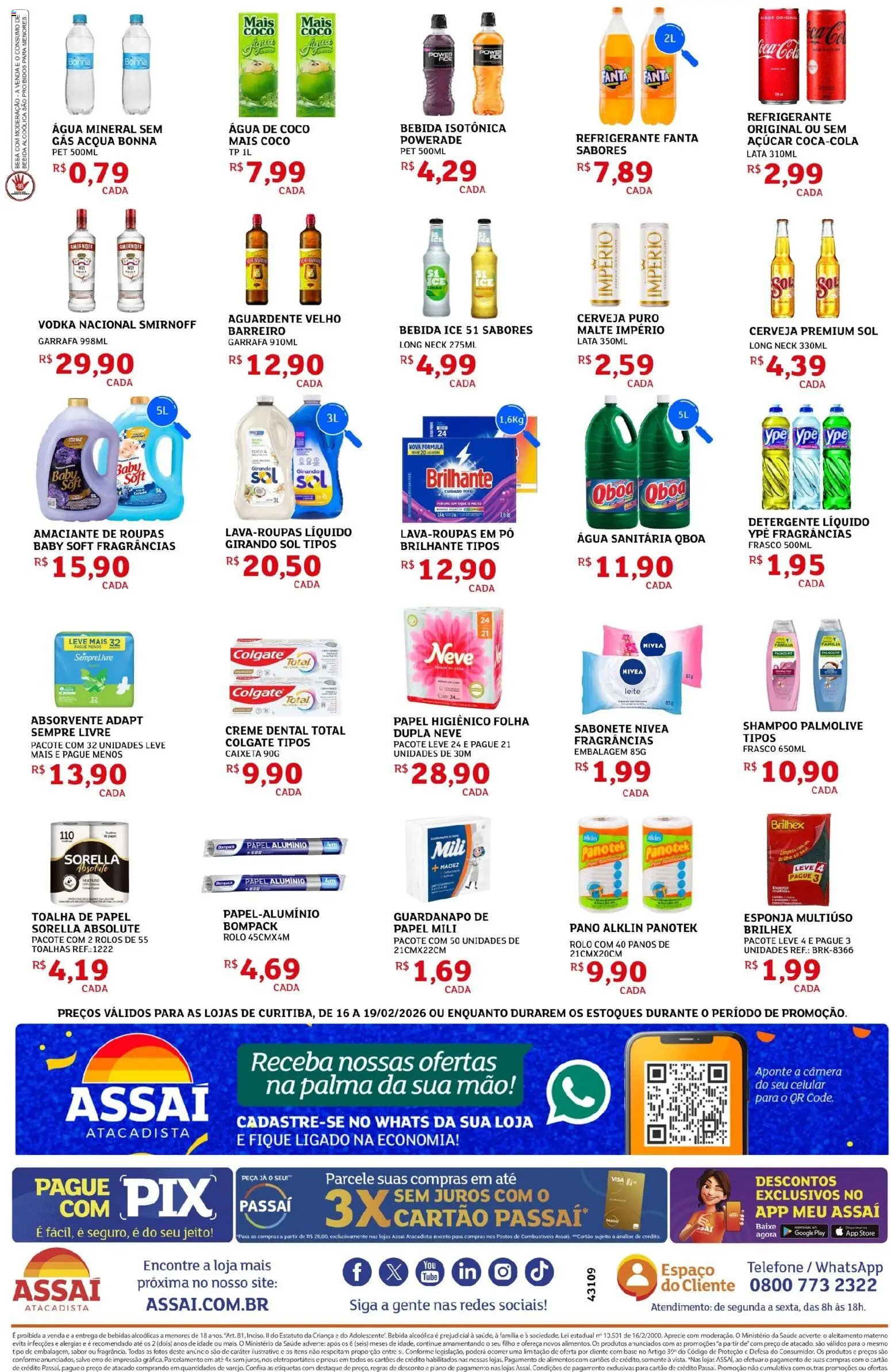 Assaí Atacadista Folheto - válido de 16.02.2026 | Página: 2