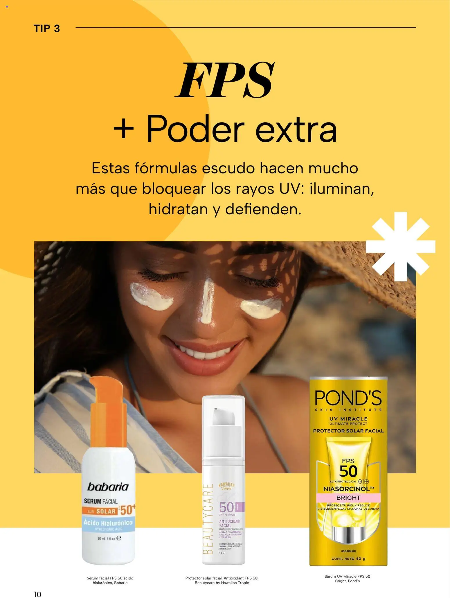 Nuevas ofertas de Chedraui válidas en toda la República Mexicana desde el 24.10.2025. ¡Encuentra las mejores ofertas en Chedraui folleto Vive Bella! | Página: 10 | Productos: Serum, Loción, Fragancia, Protector solar