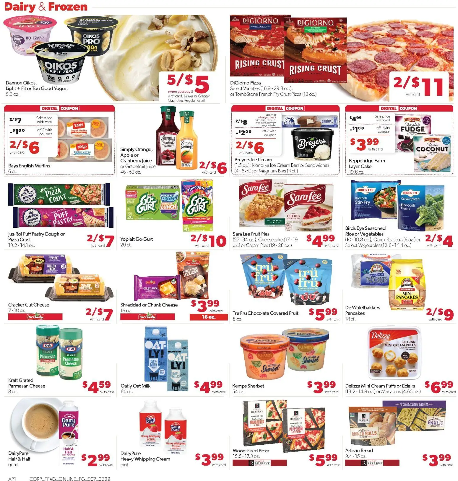 Family Fare Grand ReOpening - valid from 29.03.2026 | Page: 16 | Products: Milk, Yogurt, Pizza, Grapefruit