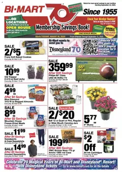 Preview of Bi-Mart weekly ads valid from 26.08.2025