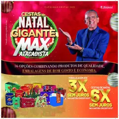 Max Atacadista - Ofertas Natal - Pré-Visualização do folheto da loja Max Atacadista, válido de 13.10.2025