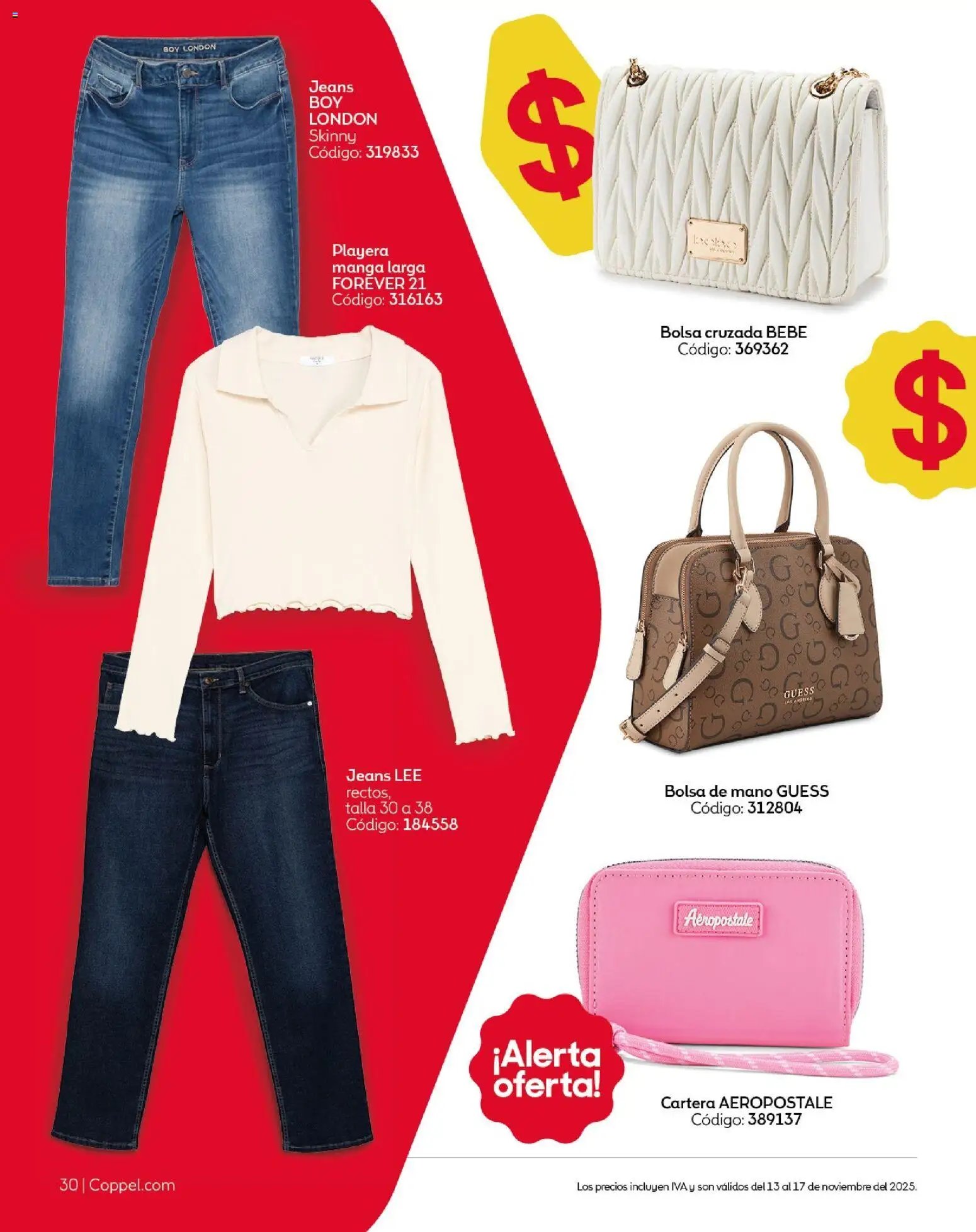 Nuevas ofertas de Coppel válidas en toda la República Mexicana desde el 13.11.2025. ¡Encuentra las mejores ofertas en Coppel Buen Fin! | Página: 31 | Productos: Bolsa, Manga, Playera