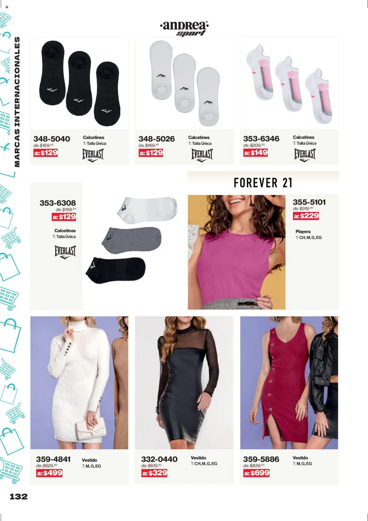 Nuevas ofertas de Andrea válidas en toda la República Mexicana desde el 10.08.2025. ¡Encuentra las mejores ofertas en Andrea - Catálogo Outlet! | Página: 132 | Productos: Vestido, Playera