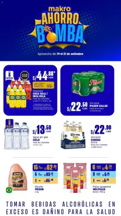 Vista previa de folleto Makro - Volante FDS #3 Septiembre de la Makro válido desde 19.09.2025