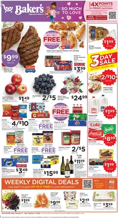 Preview of Baker's weekly ads valid from 11.02.2026