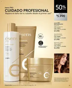 Catálogo Ésika Campaña 17 válido desde el 14.10.2025 | Página: 103 | Productos: Acondicionador, Mascarilla, Shampoo