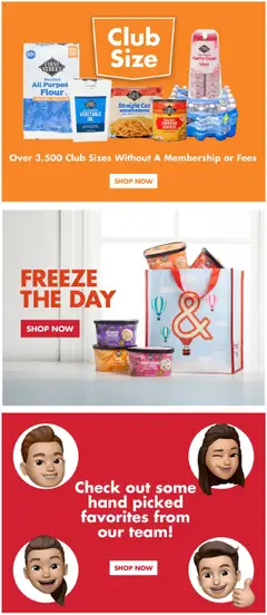 Smart & Final Weekly Ad - valid from 23.07.2025 | Page: 2 | Products: Cookies, Potatoes, Sauce, Cheesecake