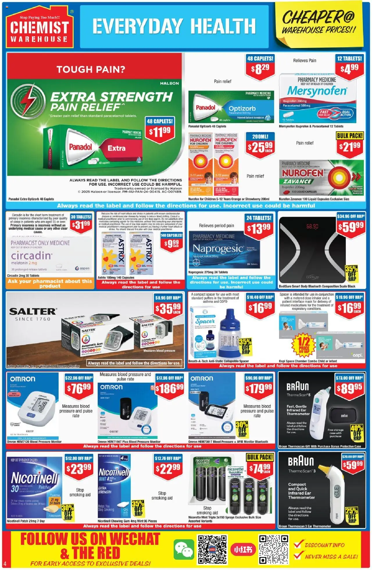 Chemist Warehouse catalogue - valid from 26.06.2025 | Page: 4 | Products: Tablet, Monitor, Case, Treatment