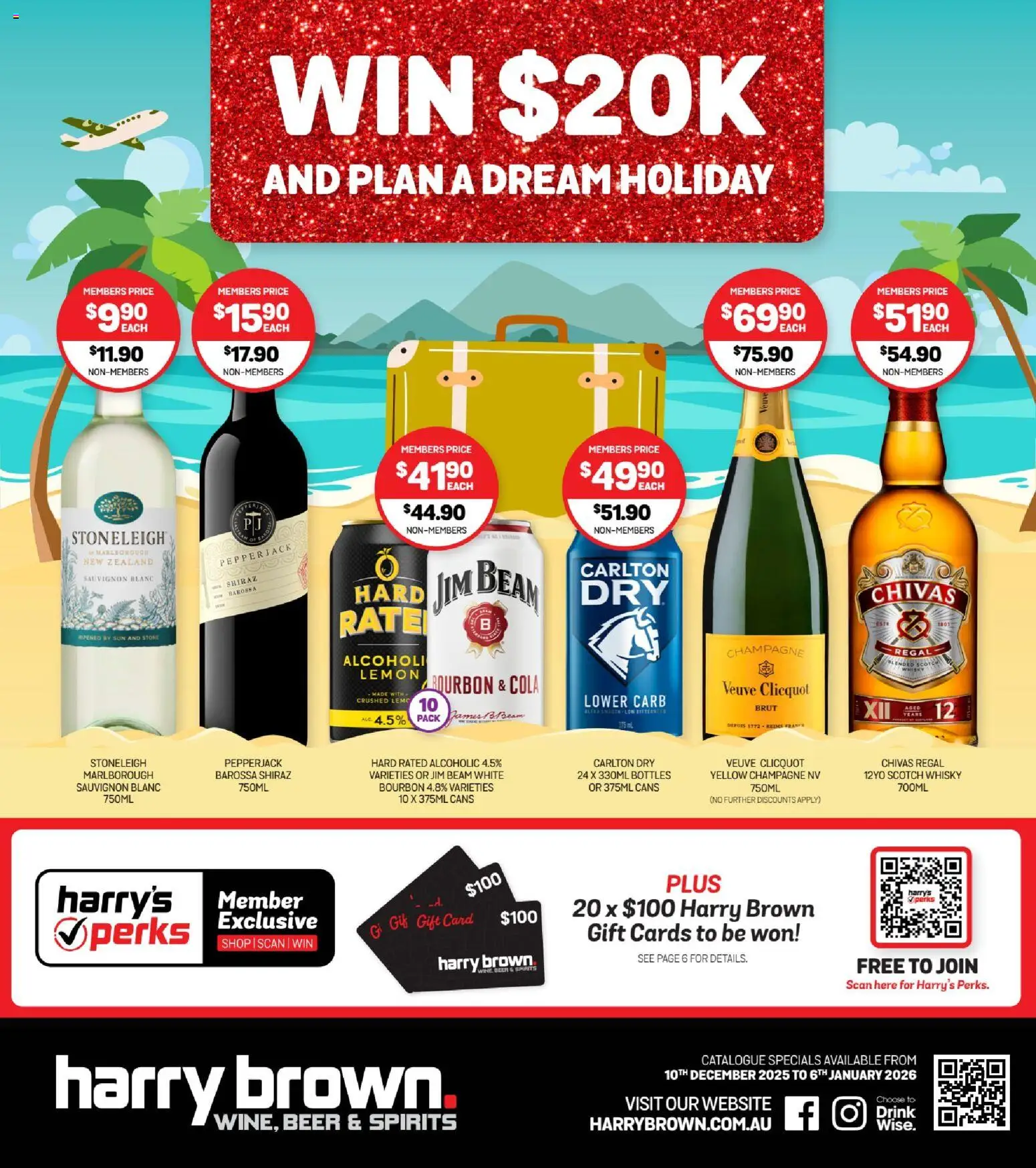 Harry Brown catalogue - valid from 10.12.2025 | Page: 1 | Products: Beer, Bourbon, Lemon, Scotch