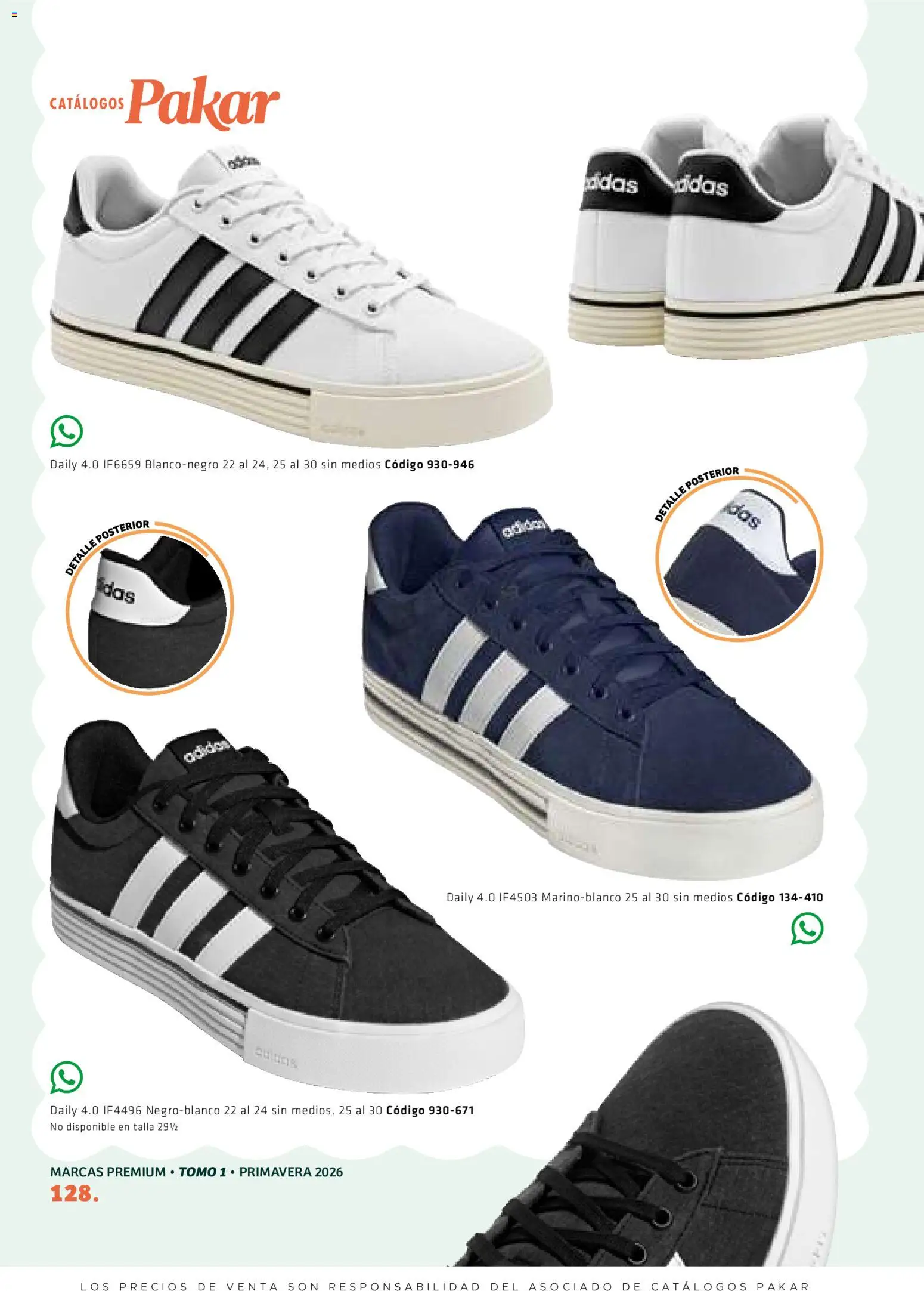 Nuevas ofertas de SC Pakar válidas en toda la República Mexicana desde el 27.02.2026. ¡Encuentra las mejores ofertas en SC Pakar catálogo Premium Men Tomo 1! | Página: 128