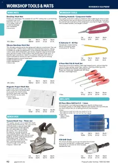Jaycar catalogue - valid from 09.07.2025 | Page: 92 | Products: Desk, Case, Tools, Bench
