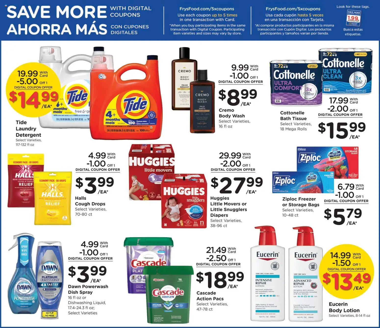 Fry's Food Black Friday - valid from 12.11.2025 | Page: 12 | Products: Fragrance, Detergent, Body Wash, Freezer