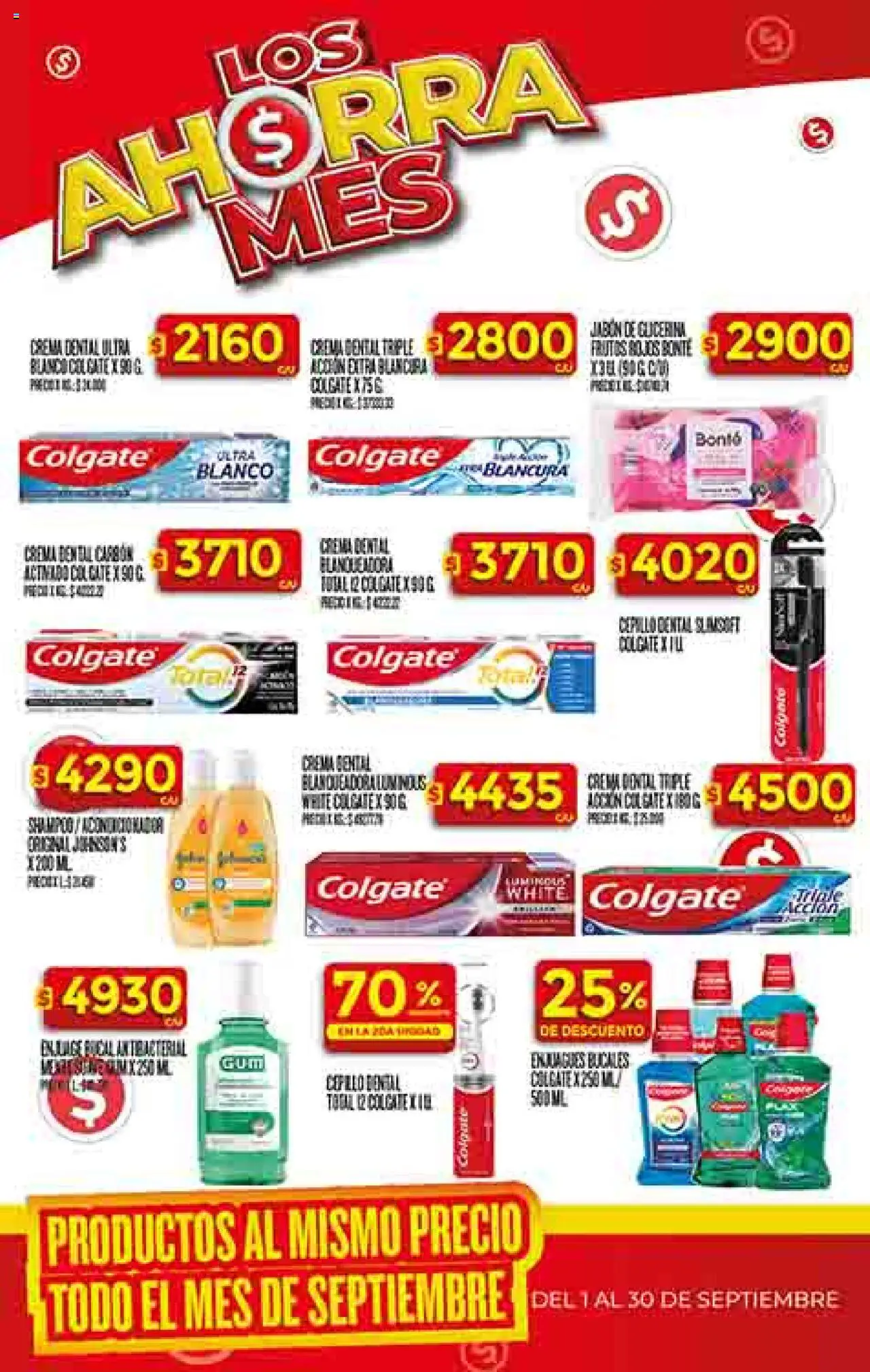 Dia - Ofertas │ válido desde el 24.09.2025 | Página: 50 | Productos: Shampoo, Acondicionador, Jabón, Té