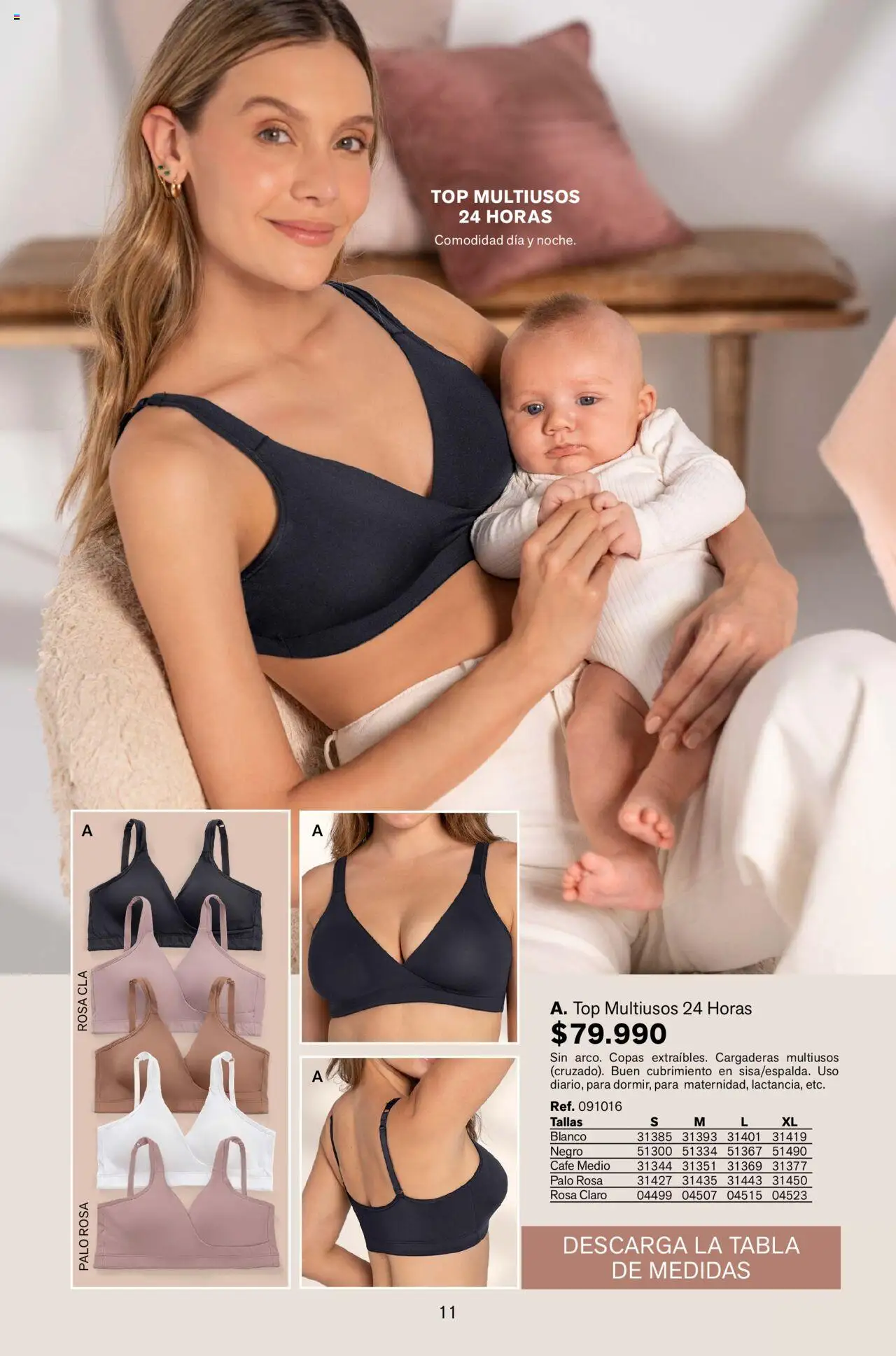 Leonisa revista - valida desde el 04.08.2025 | Página: 11 | Productos: Top, Café