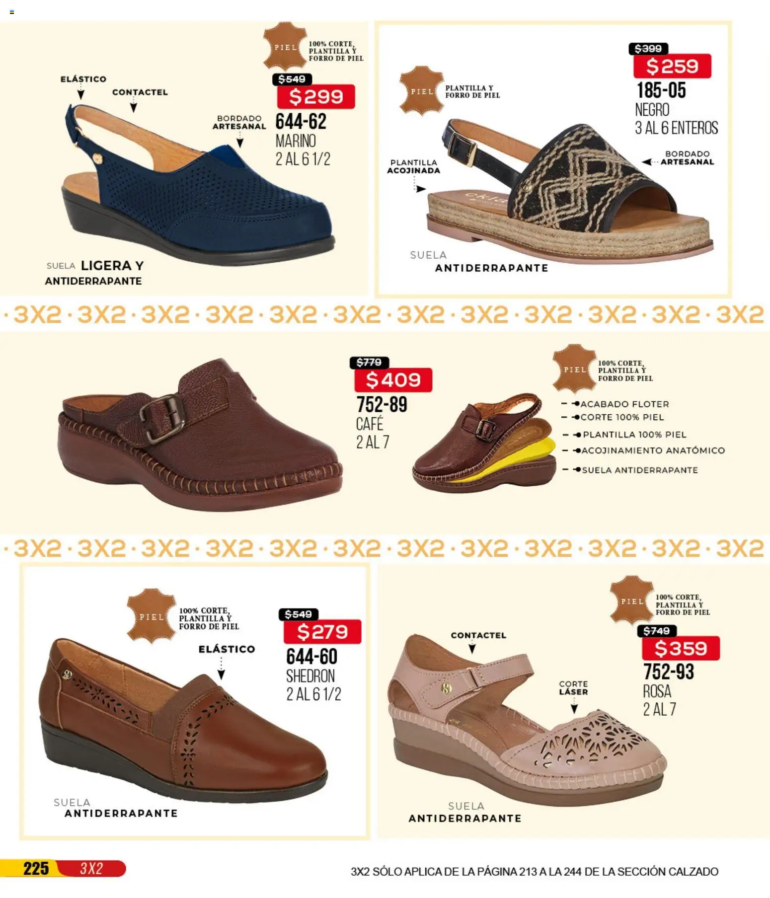 Nuevas ofertas de Cklass válidas en toda la República Mexicana desde el 18.03.2026. ¡Encuentra las mejores ofertas en Cklass catálogo Liquidación total calzado! | Página: 226 | Productos: Café