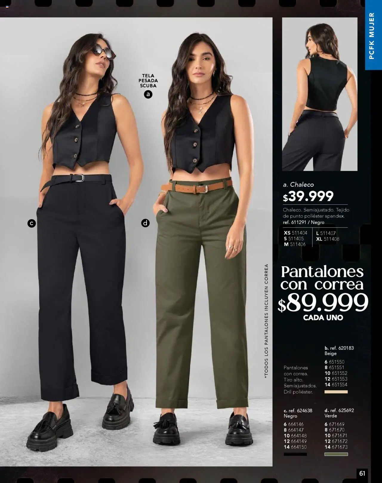 Pacifika revista - valida desde el 01.08.2025 | Página: 74 | Productos: Chaleco, Pantalones