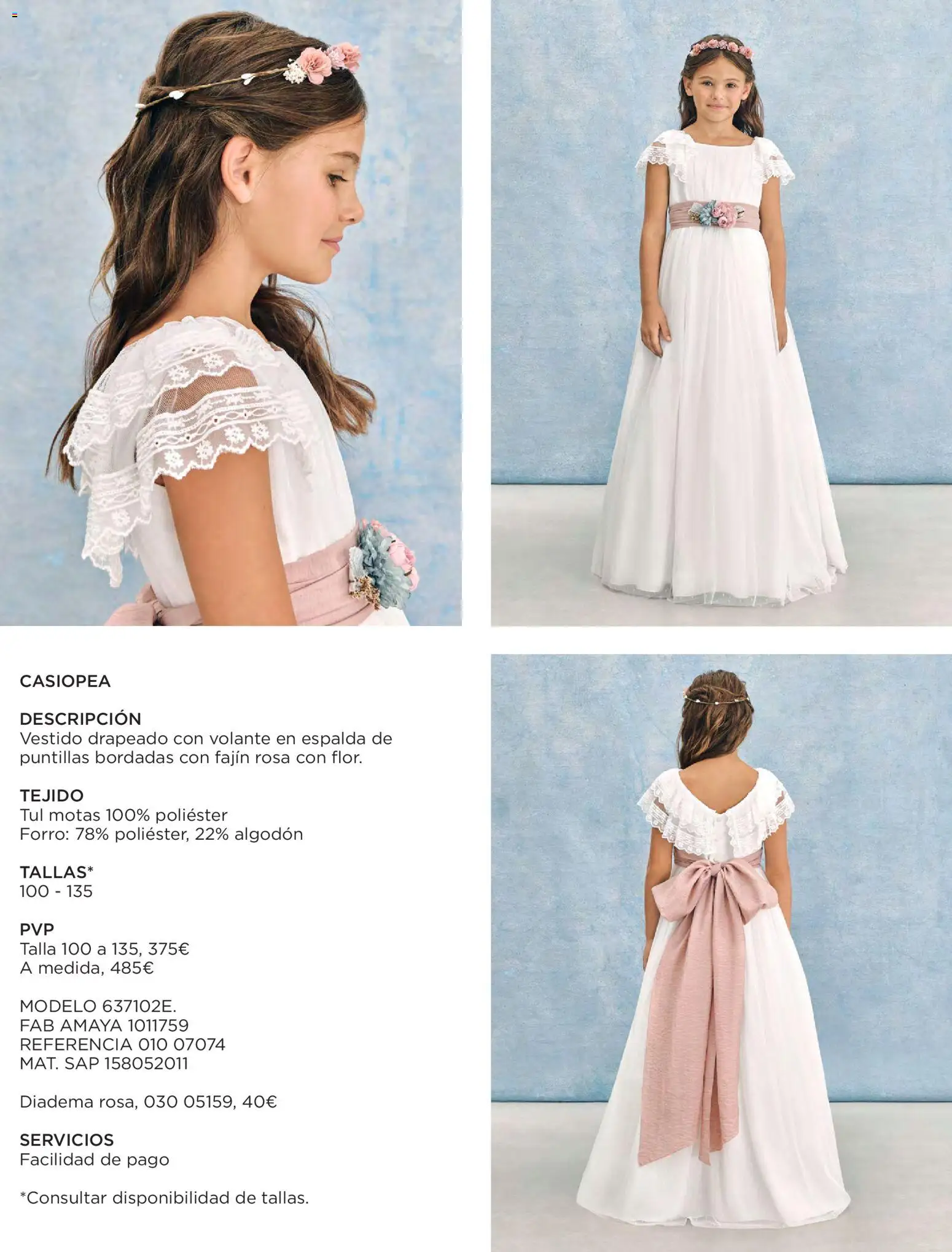 Nuevas ofertas de El Corte Inglés válidas en toda la República Mexicana desde el 20.11.2025. ¡Encuentra las mejores ofertas en El Corte Inglés catálogo Comuniones 2026! | Página: 3 | Productos: Algodón, Vestido