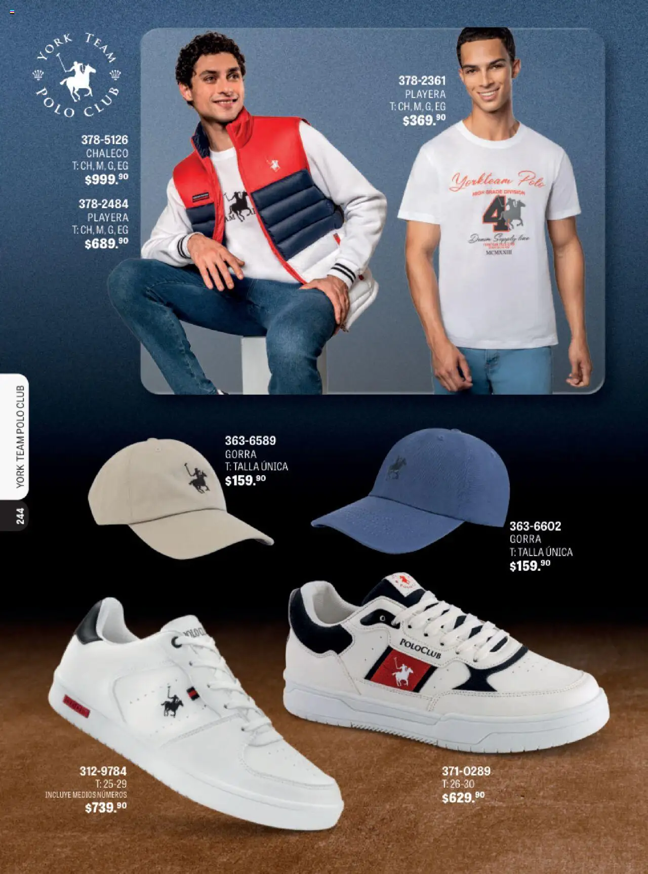 Nuevas ofertas de Andrea válidas en toda la República Mexicana desde el 13.08.2025. ¡Encuentra las mejores ofertas en Andrea - Catálogo Ferrato Sport! | Página: 103 | Productos: Chaleco, Gorra, Playera