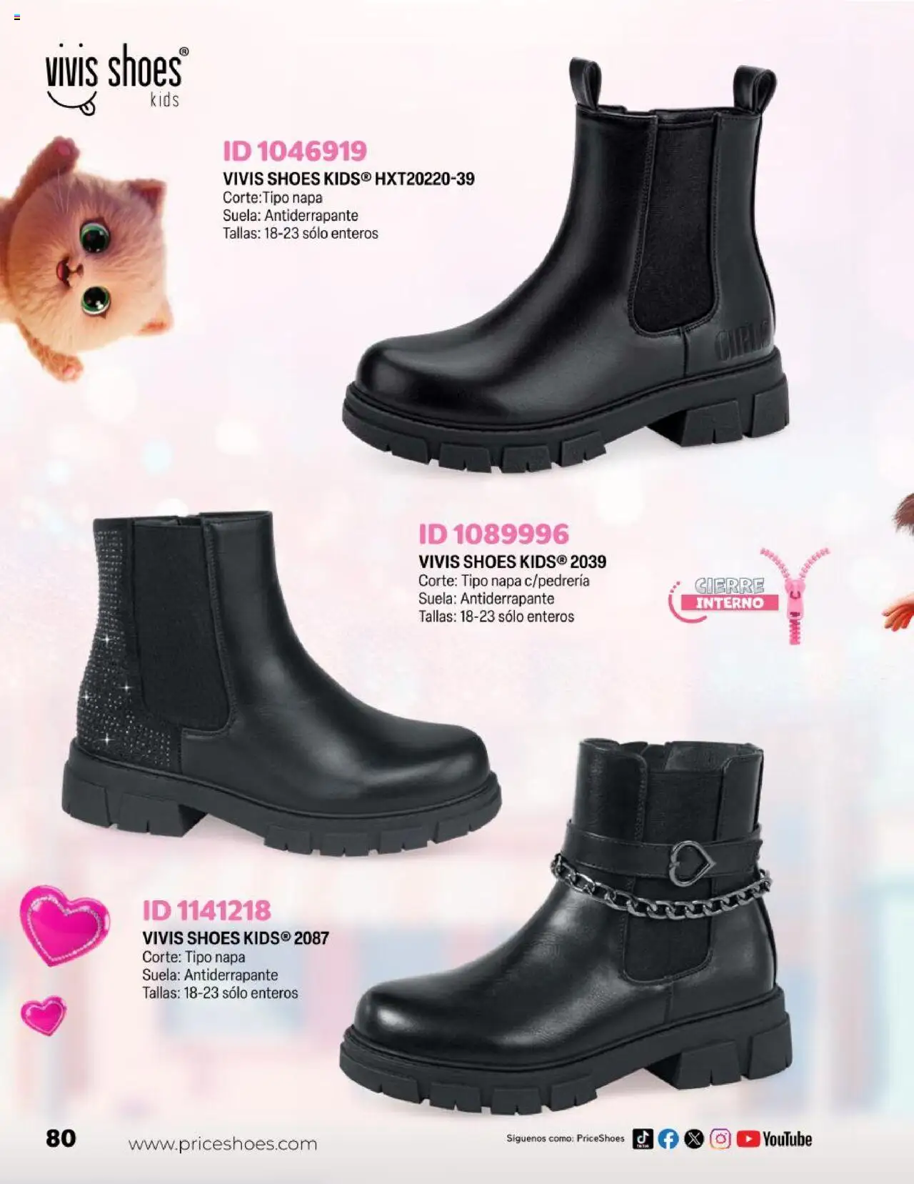 Nuevas ofertas de Price Shoes válidas en toda la República Mexicana desde el 23.04.2025. ¡Encuentra las mejores ofertas en Price Shoes catálogo Kids! | Página: 80