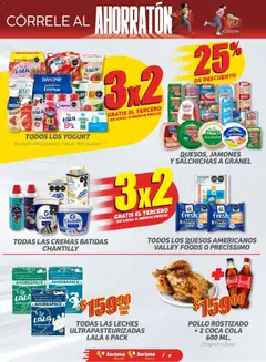 Vista previa de Soriana - Ahorratón Soriana Mercado Nacional, nuevo folleto de la tienda, válido en México a partir del 30.10.2025 | Página: 6 | Productos: Pollo, Azúcar, Pala, Queso