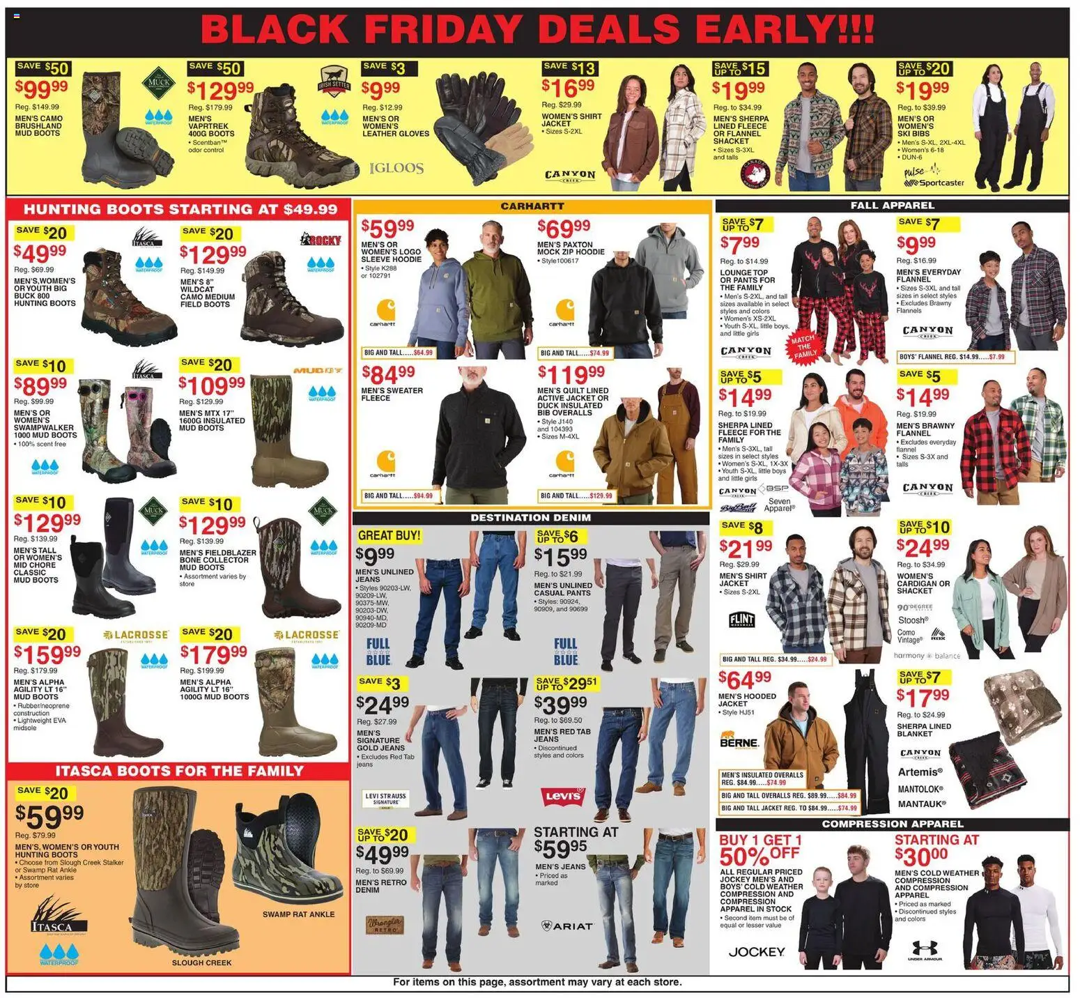 Dunham's Sports Black Friday - valid from 01.11.2025 | Page: 10 | Products: Jacket, Pants, Jeans, Quilt