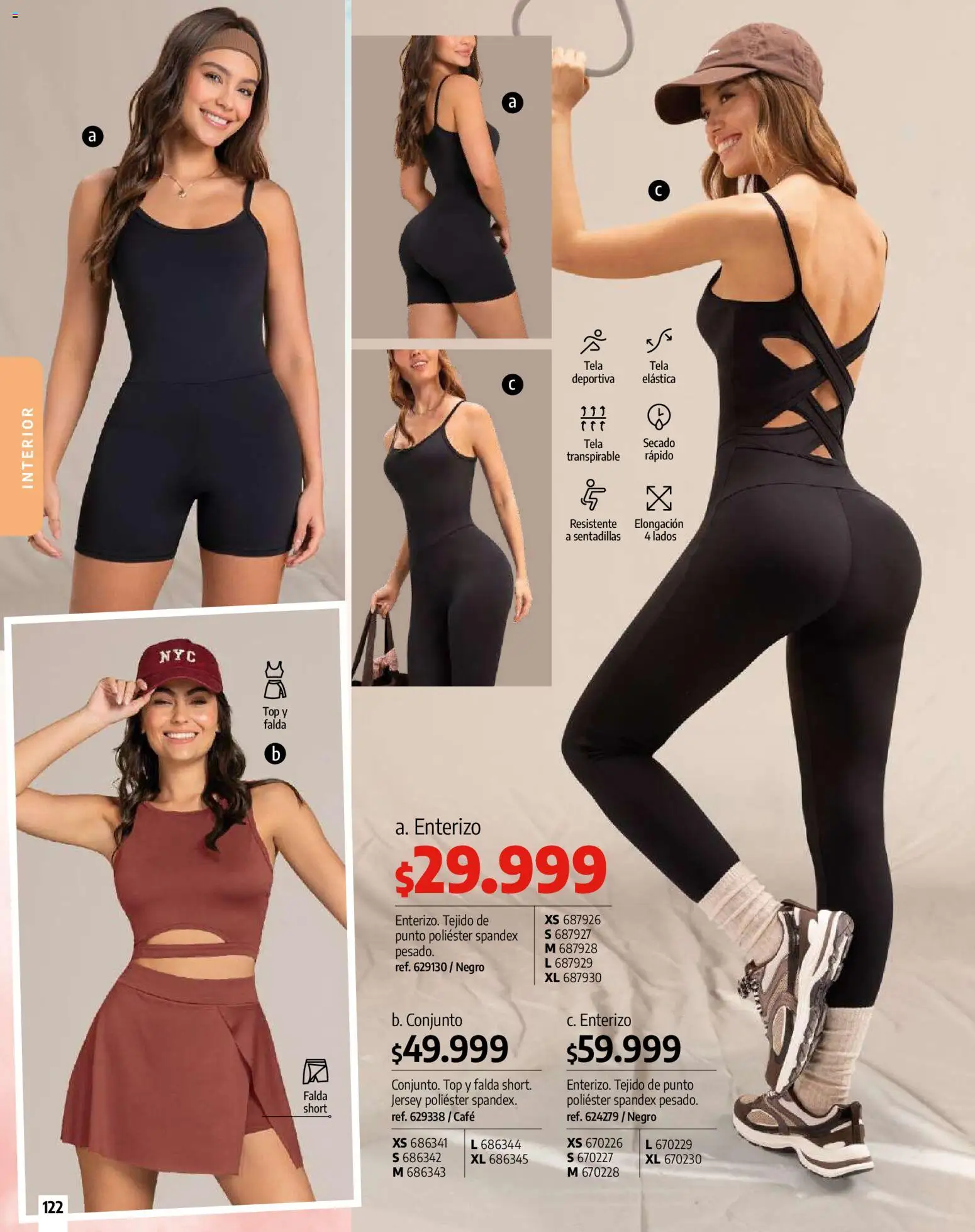 Pacifika revista - valida desde el 01.01.2026 | Página: 122 | Productos: Falda, Short, Top, Conjunto