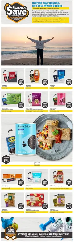 Preview of Fresco y Más weekly ads valid from 28.01.2026 | Page: 3 | Products: Sour cream, Salad, Salt, Switch
