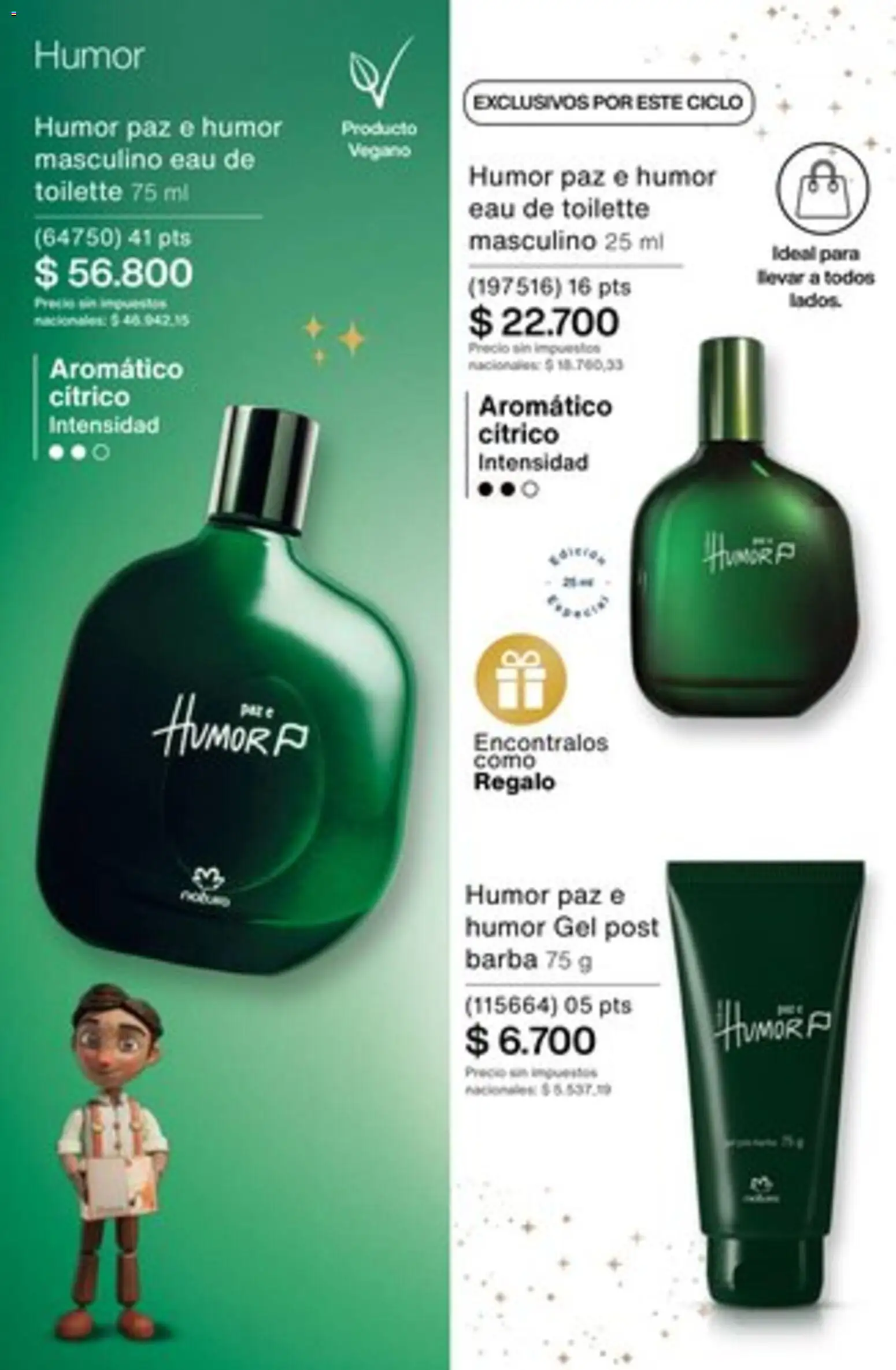 Catálogo Natura Ciclo 16/2025 │ válido desde el 01.11.2025 | Página: 101 | Productos: Eau de toilette